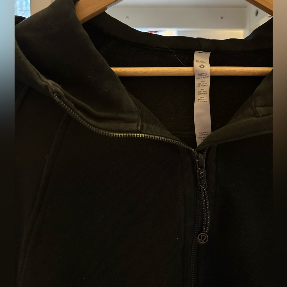Cropped Scuba half zip - size XL/XXL